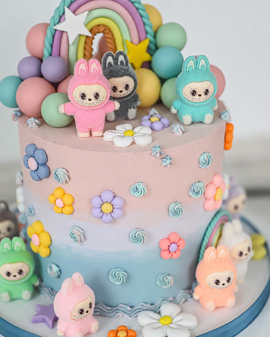 Labubu Party Cake
