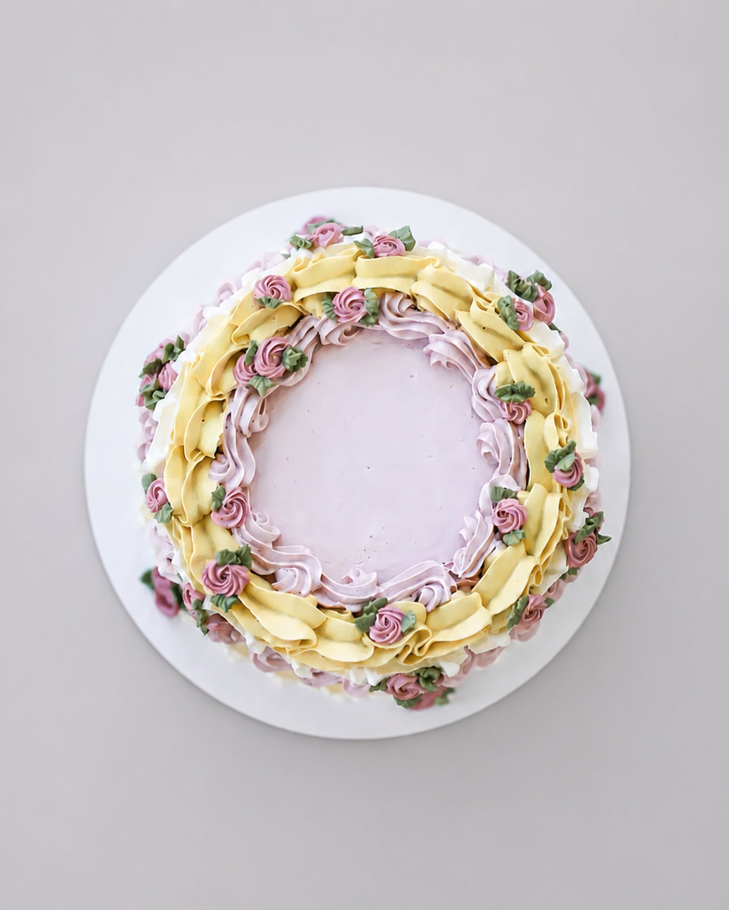 Blush Garden Bloom Cake