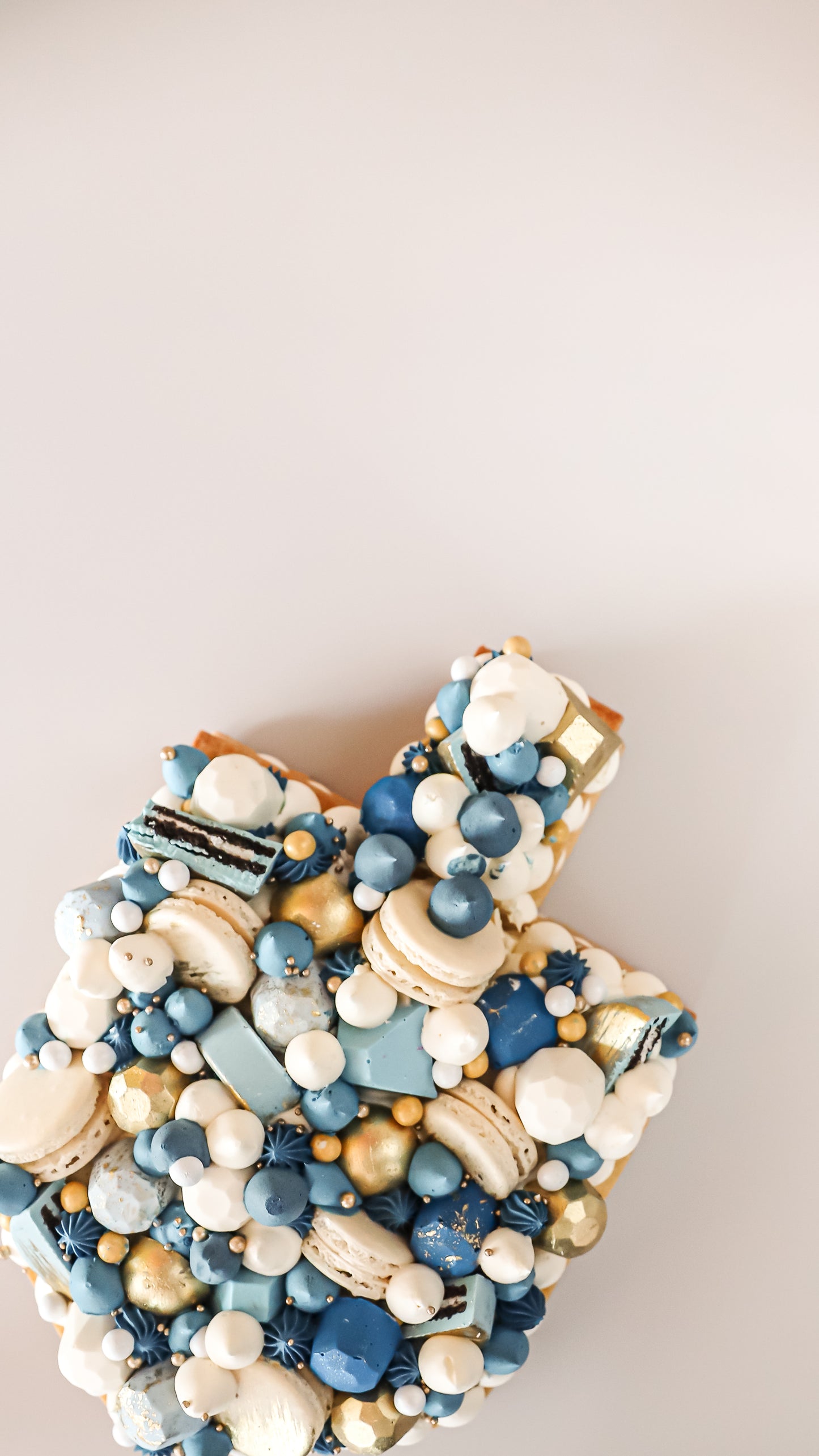 Dreidel Cookie Cake