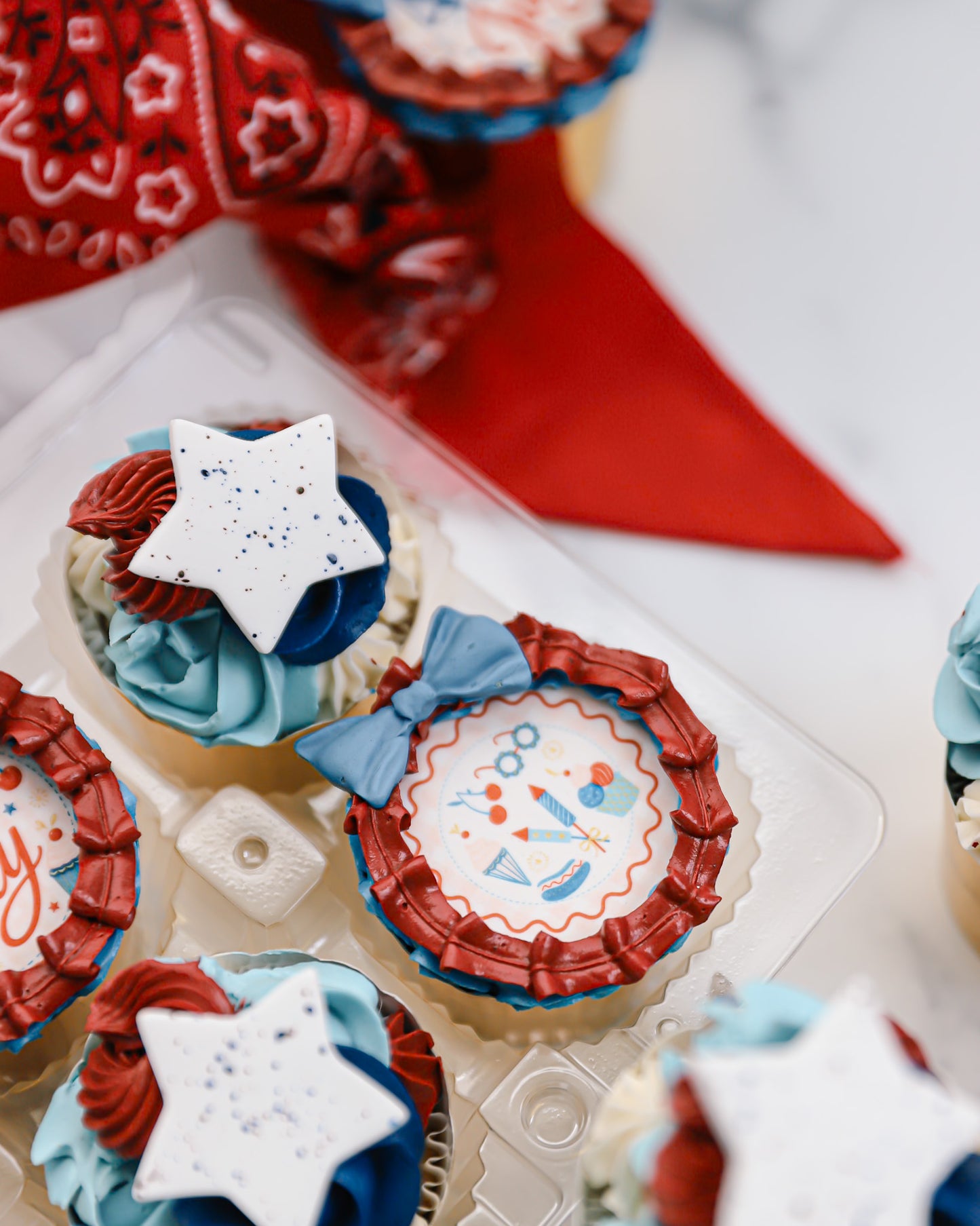 Fourth of July Cupcakes