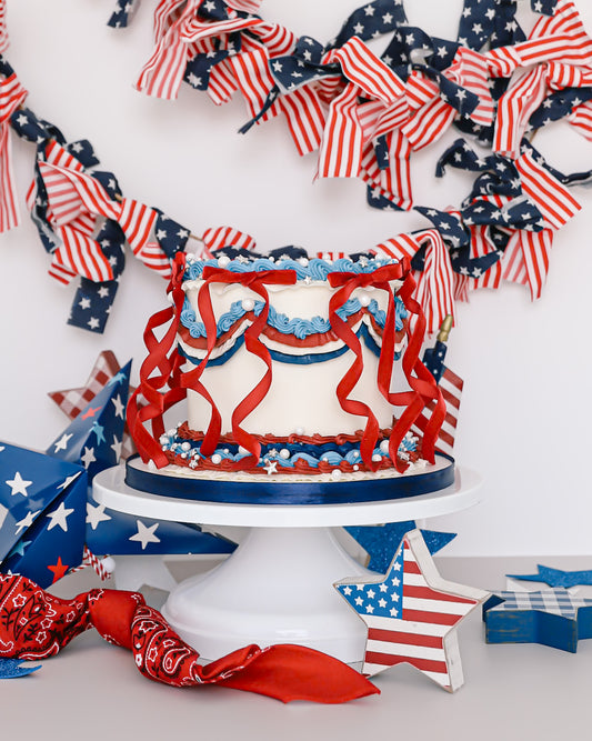 Happy Birthday America Cake