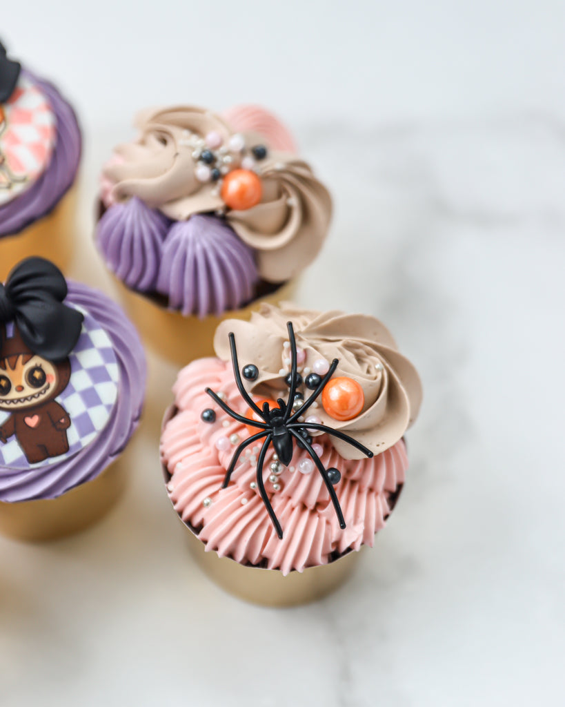 Halloween Labubu Cupcake Set