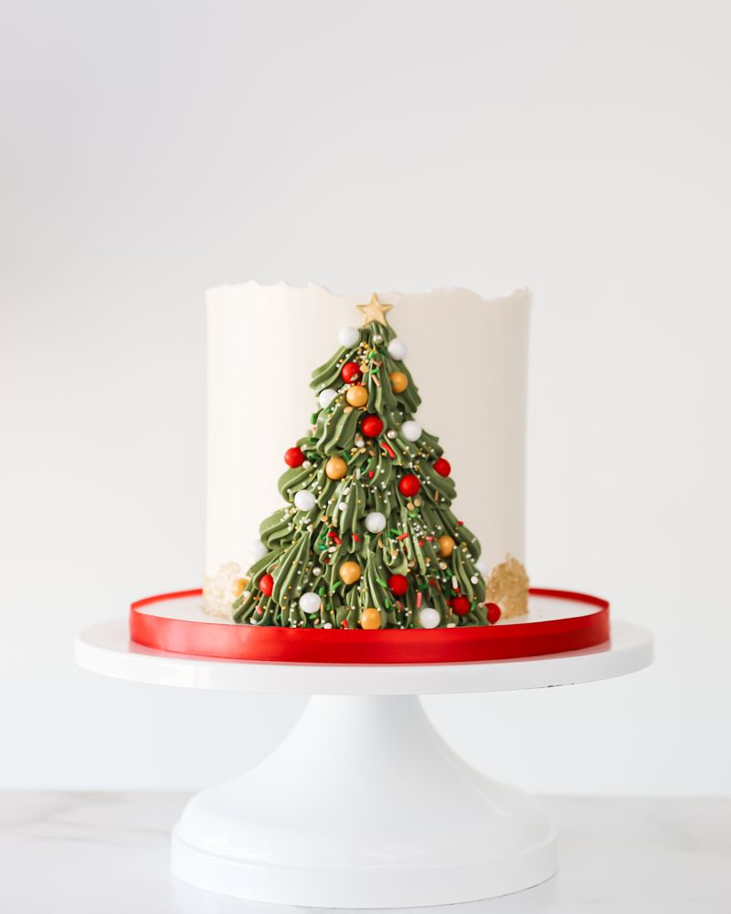 Holiday Pine Cake