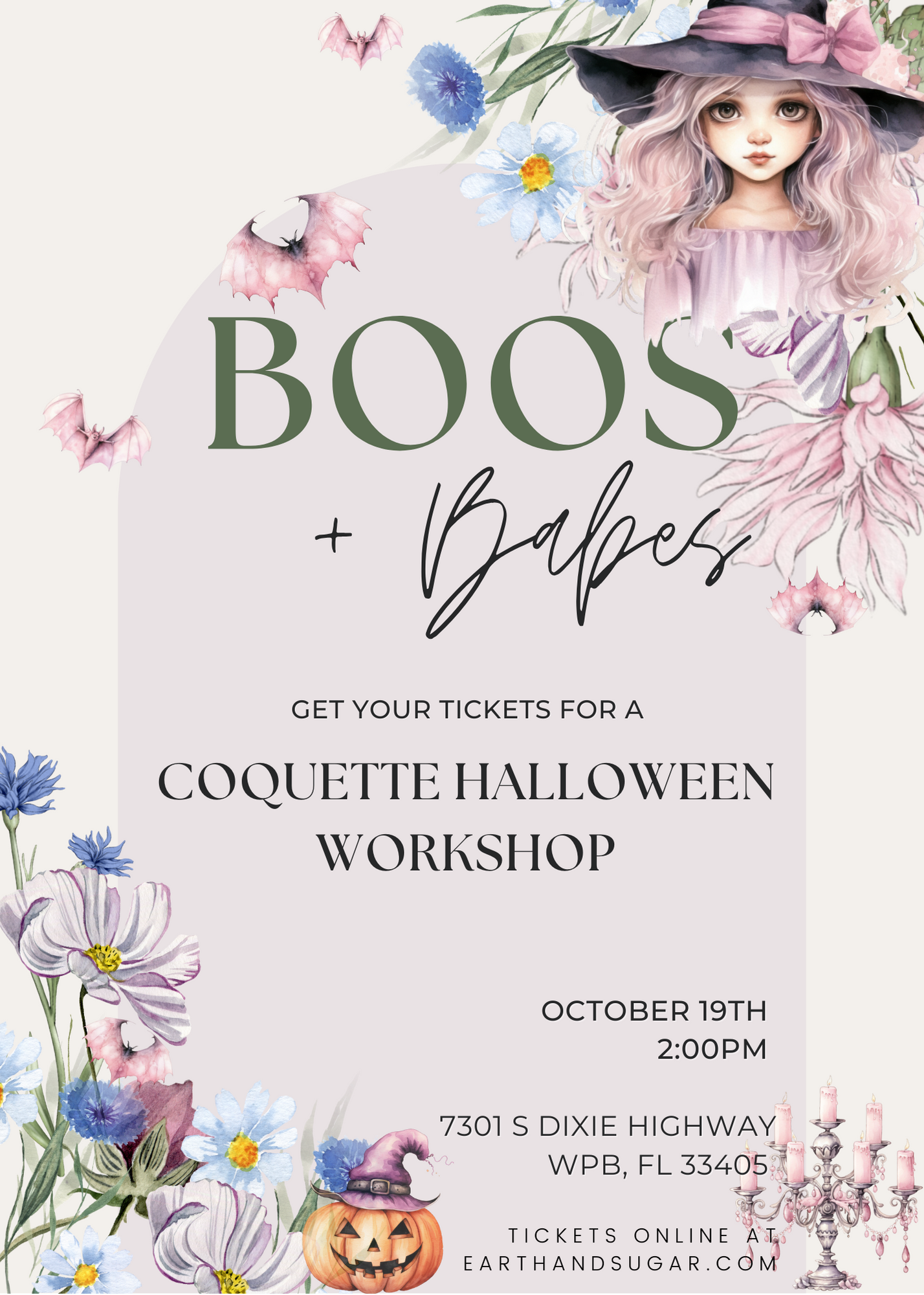 COQUETTE HALLOWEEN WORKSHOP