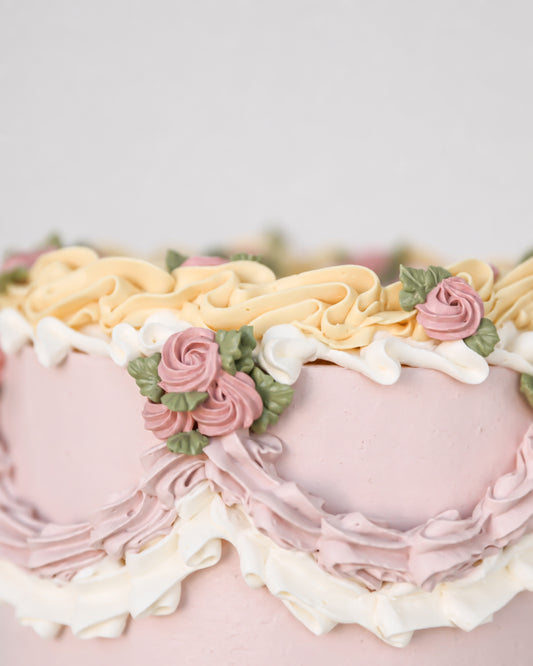 Blush Garden Bloom Cake