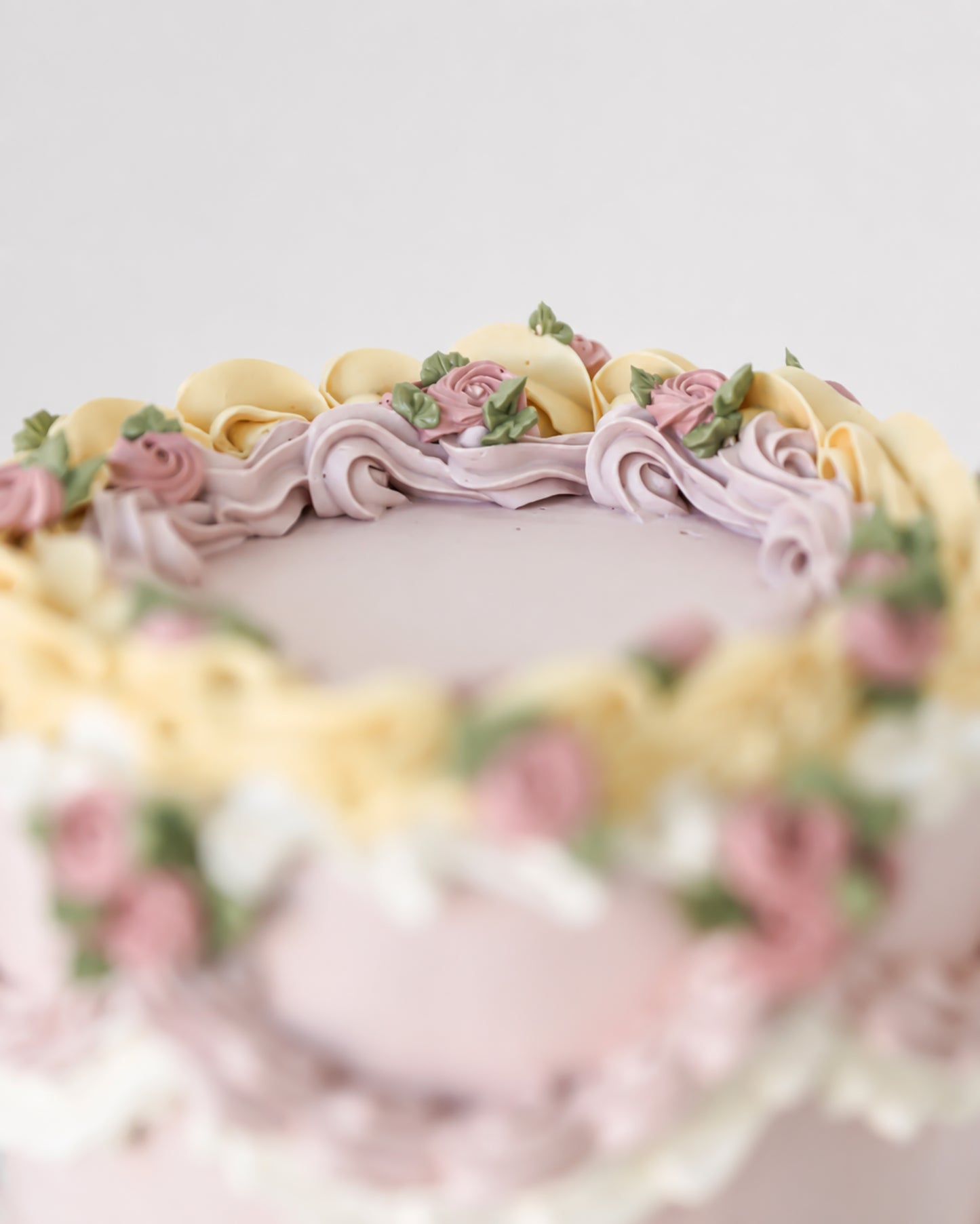 Blush Garden Bloom Cake