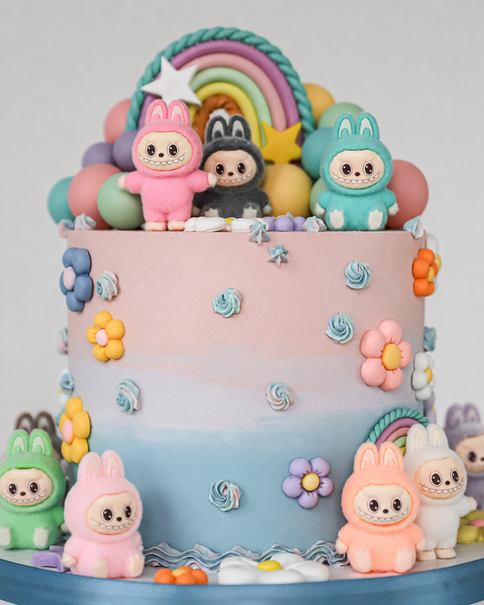 Labubu Party Cake