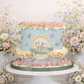 Vintage Storybook Easter Cake