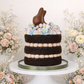 Chocolate Bunny Easter Cake