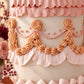 Blush Ruffle Vintage Thanksgiving Cake