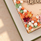 Thankful Thanksgiving Square Cake