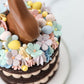 Chocolate Bunny Easter Cake