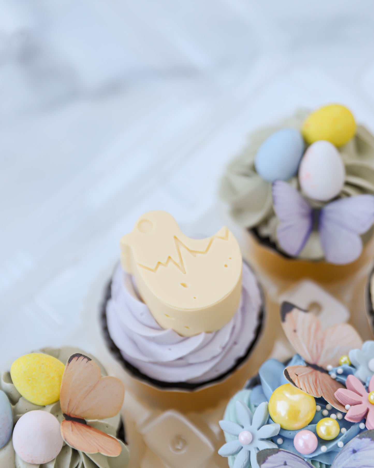 Easter Garden Cupcakes