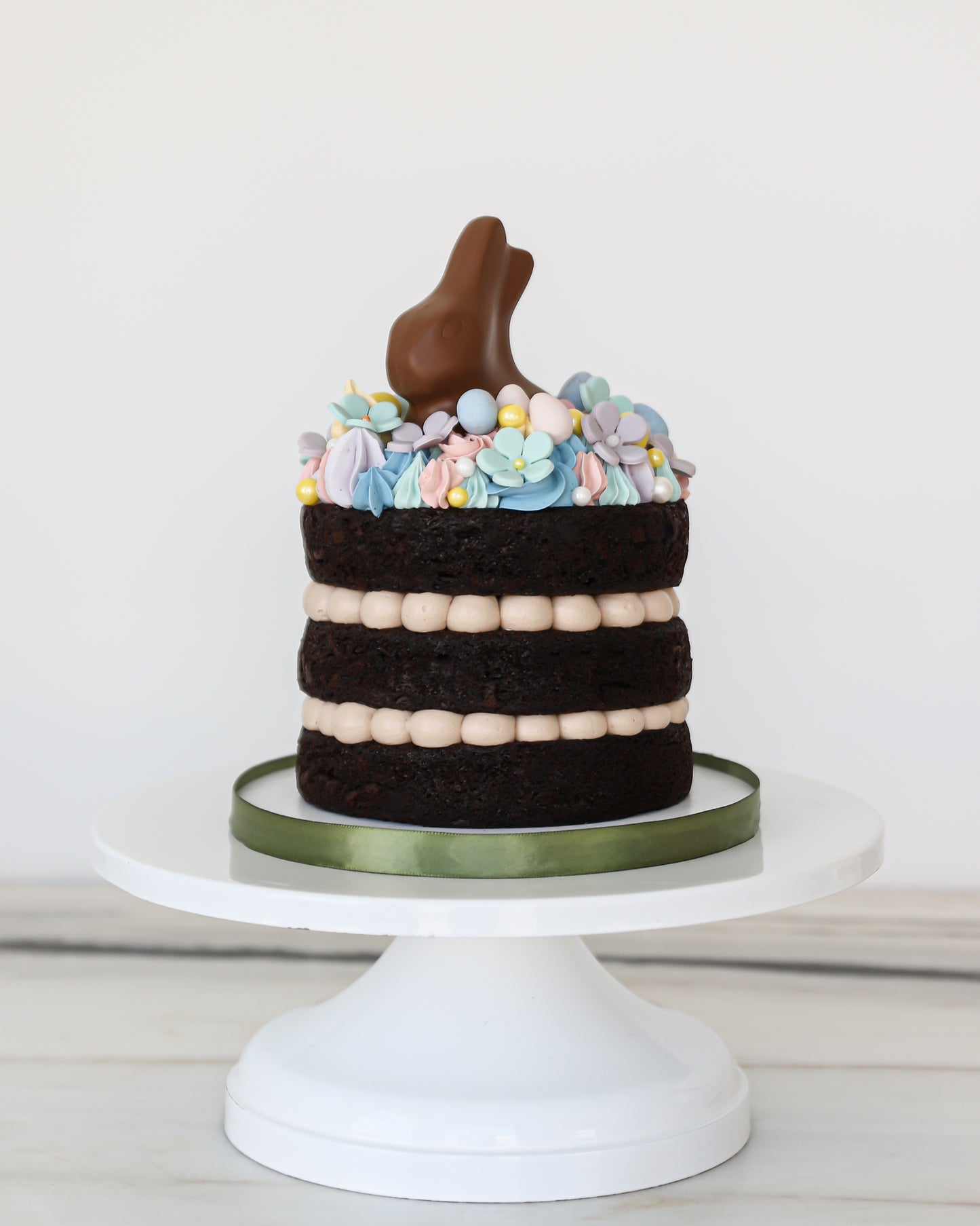 Chocolate Bunny Easter Cake