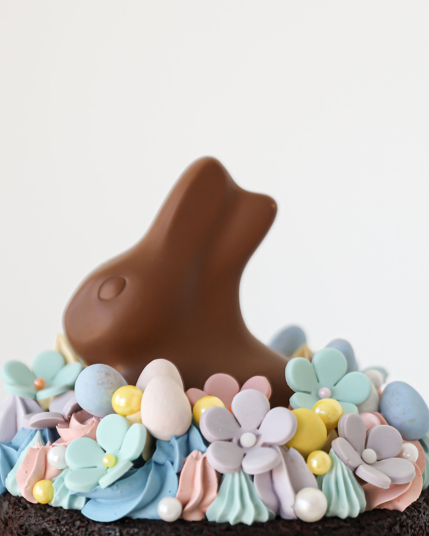 Chocolate Bunny Easter Cake