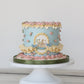 Vintage Storybook Easter Cake