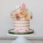 Whiskers and Wishes Bunny Cake