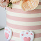 Whiskers and Wishes Bunny Cake