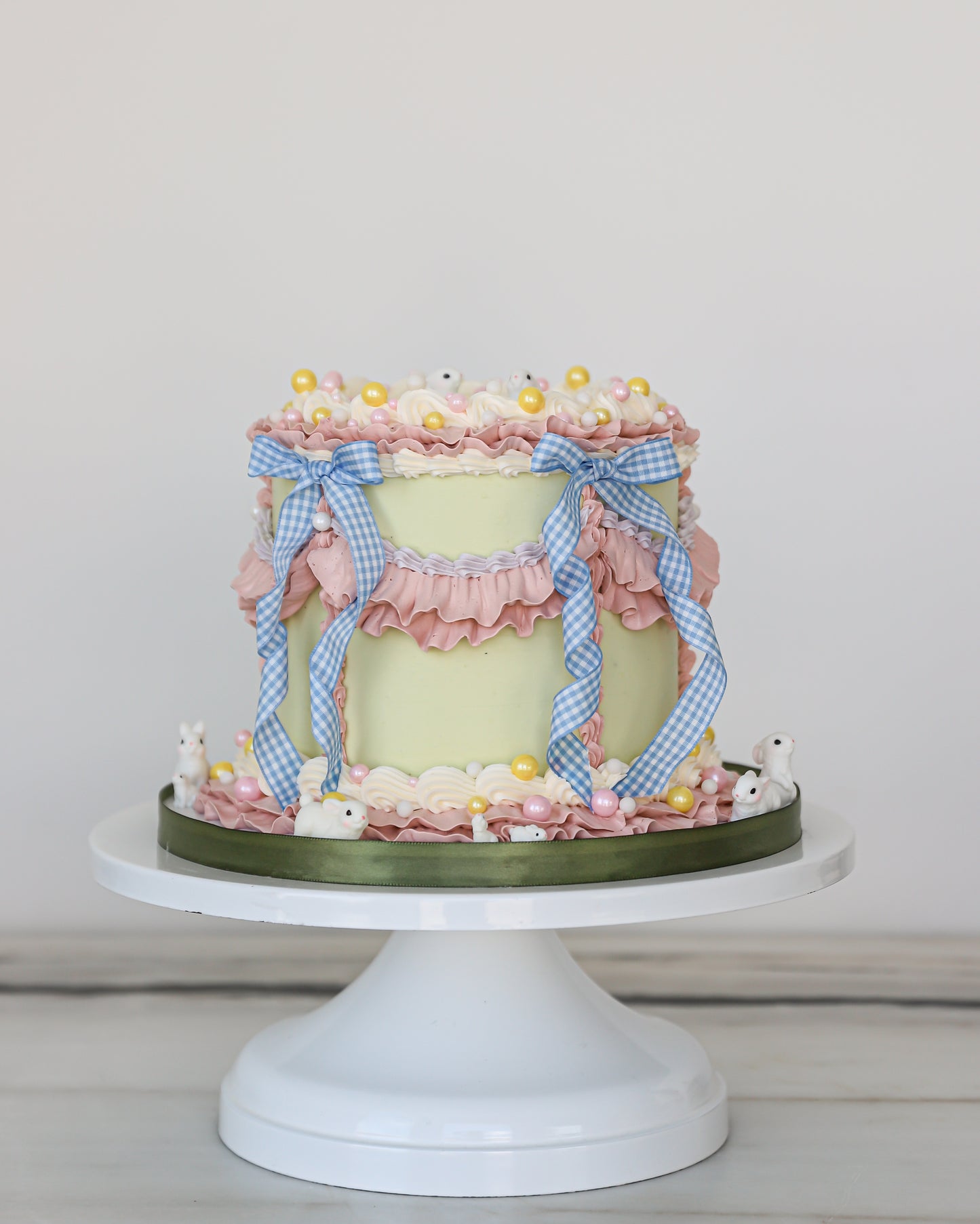 Vintage Bunny Easter Cake