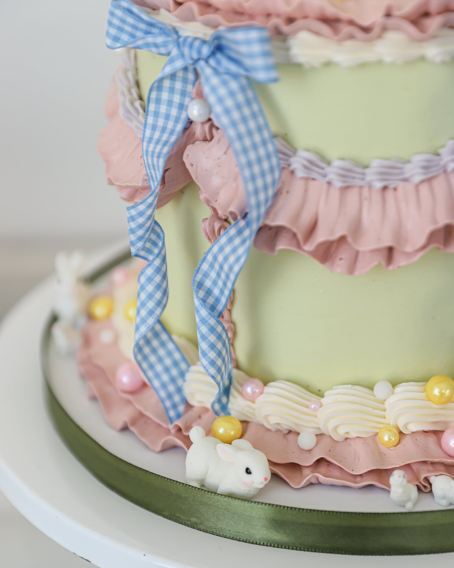 Vintage Bunny Easter Cake