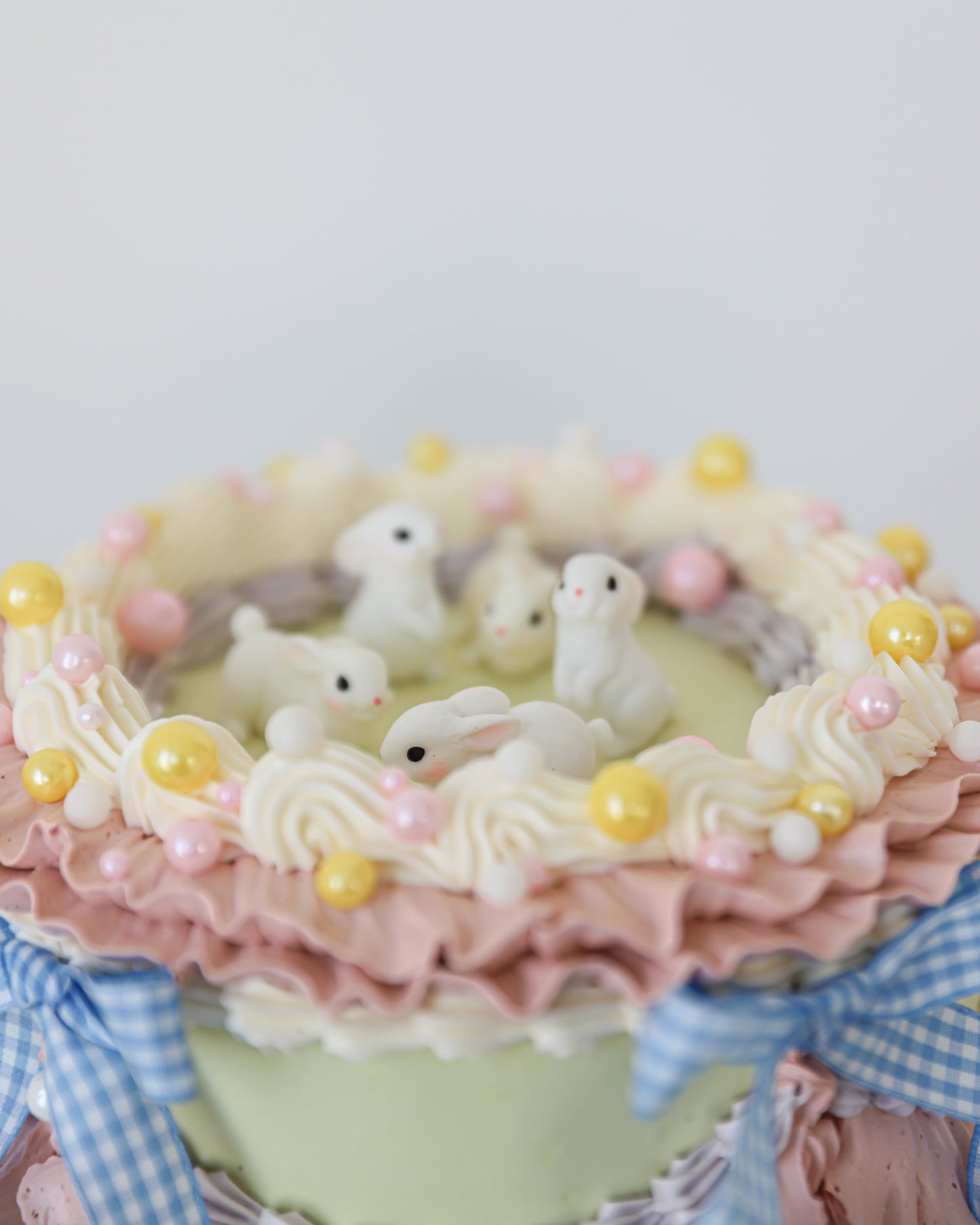 Vintage Bunny Easter Cake