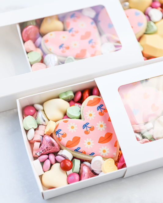 Conversation Hearts Cookie Gift Box