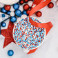 Patriotic Dot Cake Duo