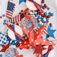 Patriotic Dot Cake Duo