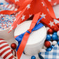 Patriotic Dot Cake Duo