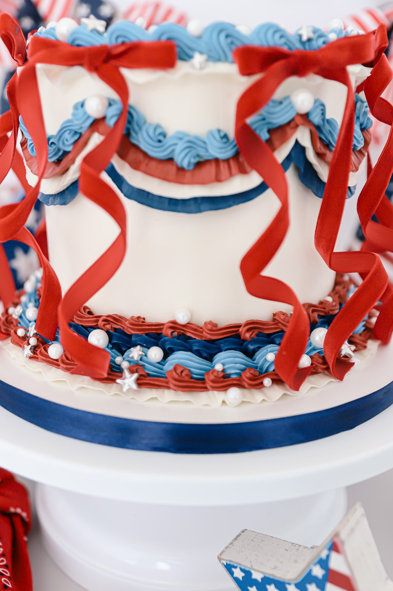 Happy Birthday America Cake
