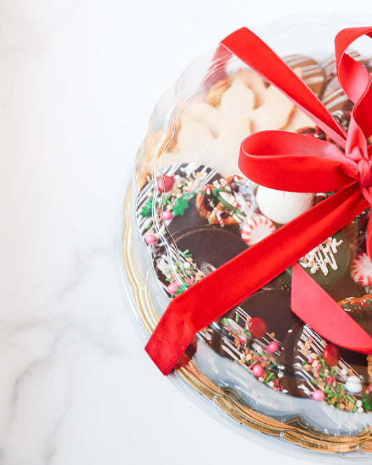 Jolly Holiday Cookie Platter