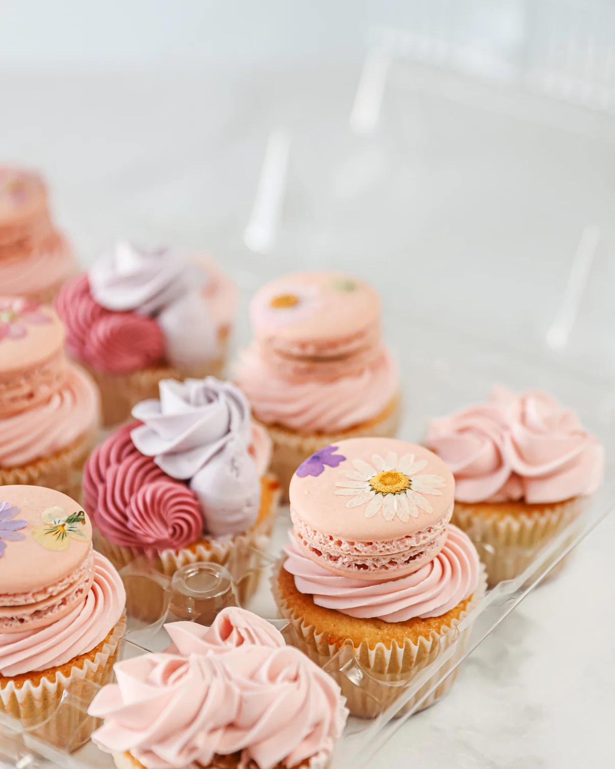 Floral Fancy Garden Cupcakes