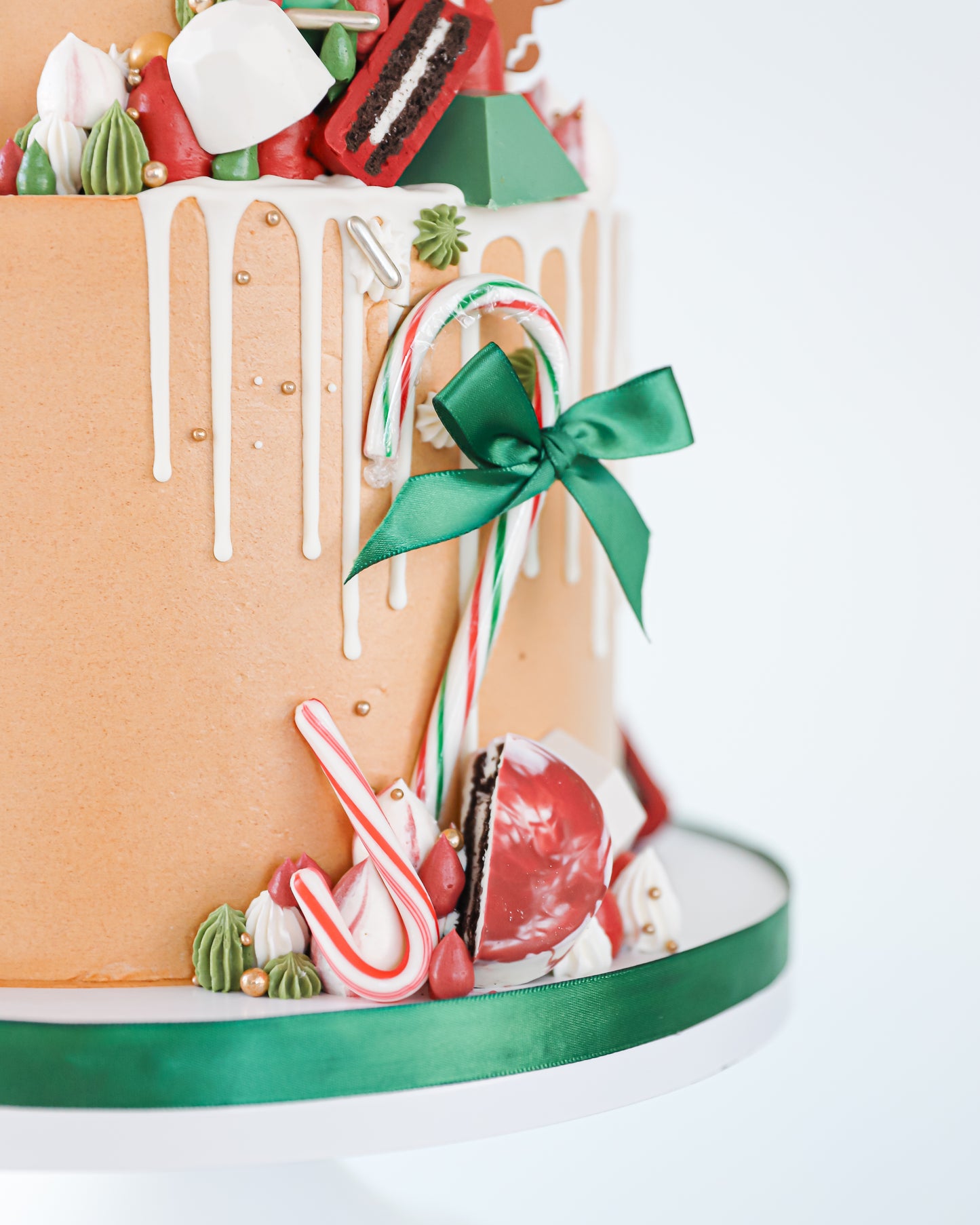 Holiday Gingerbread Delight Cake