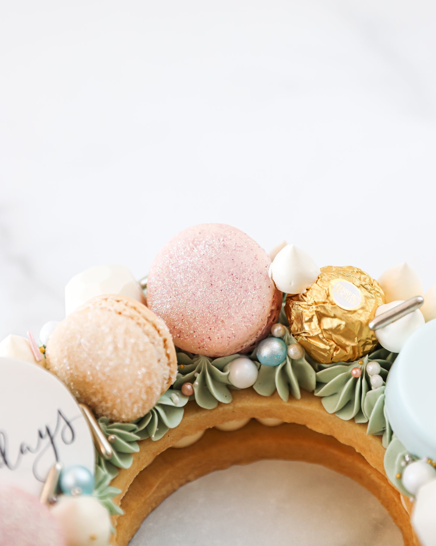 Festive Cookie Wreath