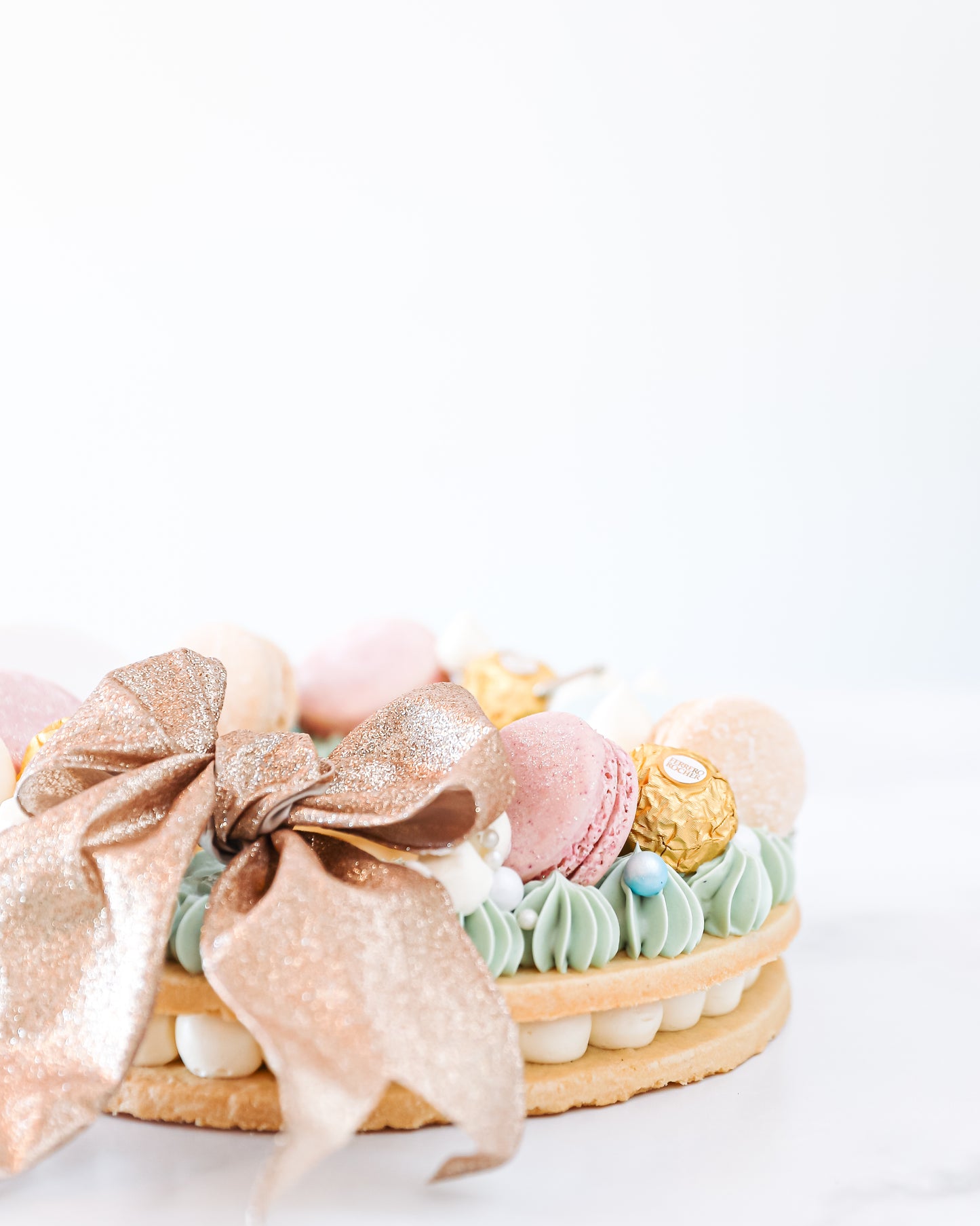 Festive Cookie Wreath