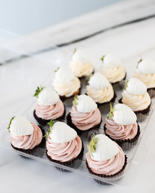 Flourless Berry and Lemon Cupcakes