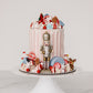 Holiday Santa and Friends Nutcracker Cake