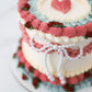 Valentine Pearl Charm Cake