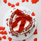 Heart Vintage Valentine Cake