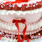 Heart Vintage Valentine Cake