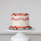 Valentine Pearl Charm Cake