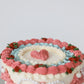 Valentine Pearl Charm Cake