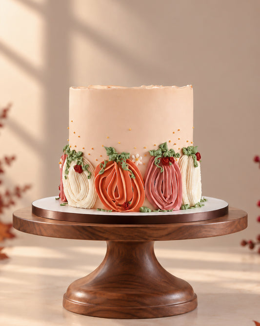 Pumpkin Patch Thanksgiving Cake