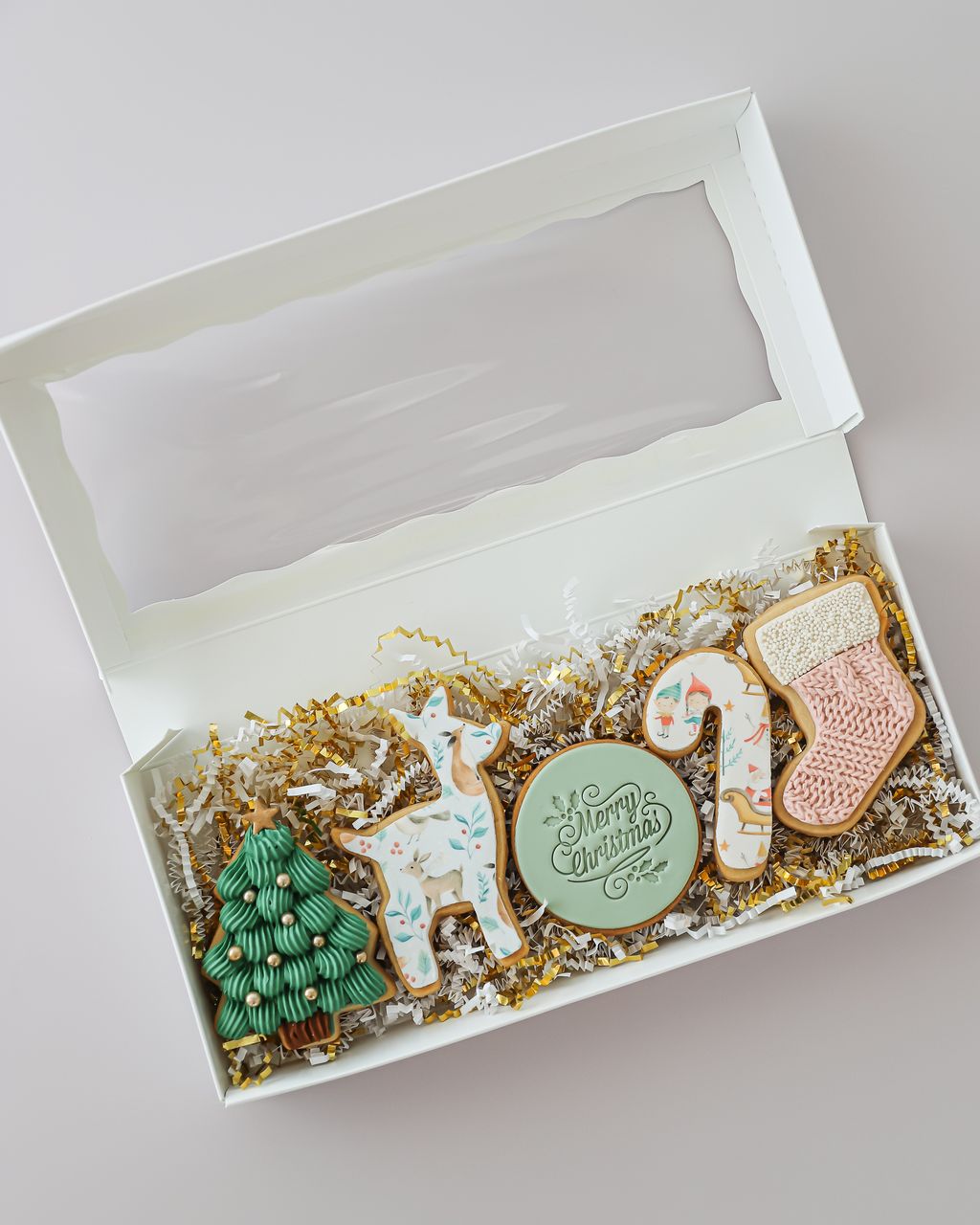 Festive Cookie Gift Box