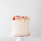 Cupid's Blush Floral Cake