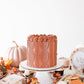 Autumn Woven Sweater Buttercream Cake